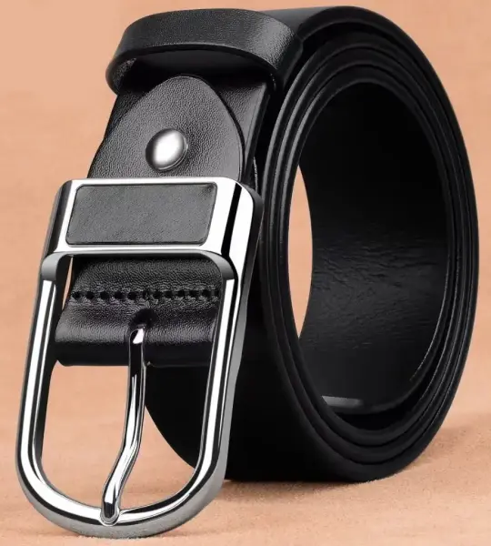 High Quality Genuine Leather Belt With Lethar Buckle