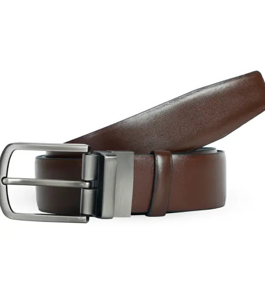 New Orginal Leather 2 Side Moving Belt For Man