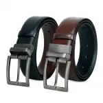 New Orginal Leather 2 Side Moving Belt For Man