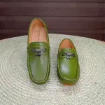 Loafer Shoes Olive Color